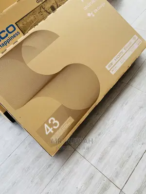 Original New TCL 43 Inch Smart Google Tv(43S5400A) 