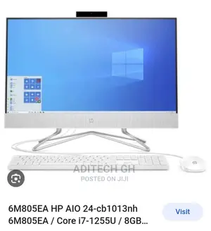 New Desktop Computer HP AiO 24 8GB Intel Core i7 SSD 512GB