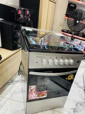 Original New Ionx Gray 3 Gas Cooker + 1 Electric Cooker.