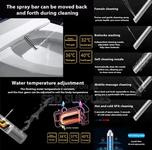 Luxury Remote Control Intelligent Smart Electric WC Toilet