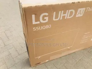 Crystal Smart Lg 55 Inches Glossy LED UQ80 Clear Tv
