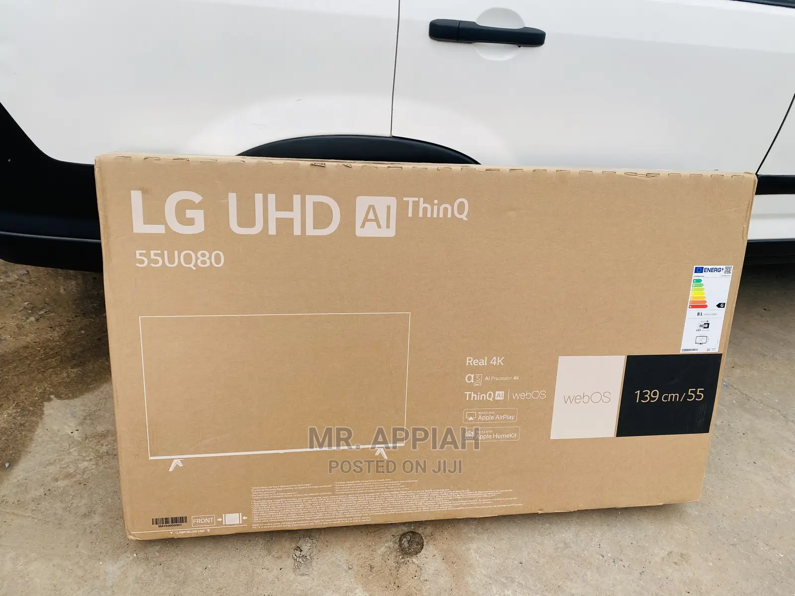 Unique Lg(55uq8000)Uhd 55 Inch Active HDR Tv(Black).
