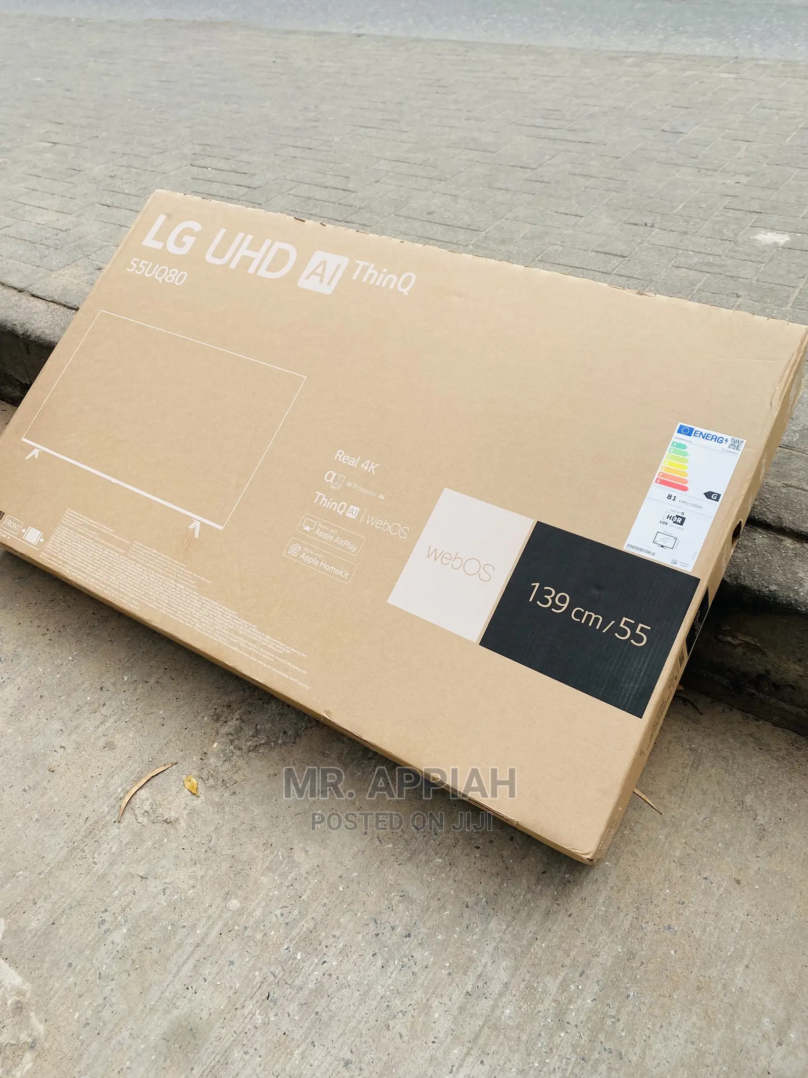 Unique Lg(55uq8000)Uhd 55 Inch Active HDR Tv(Black).