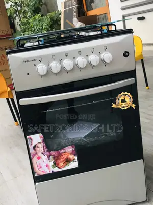 Glass Lid Volcano 1 Electric 3 Gas Oven With Grill