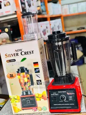 3l 2 in 1silver Crest Blender