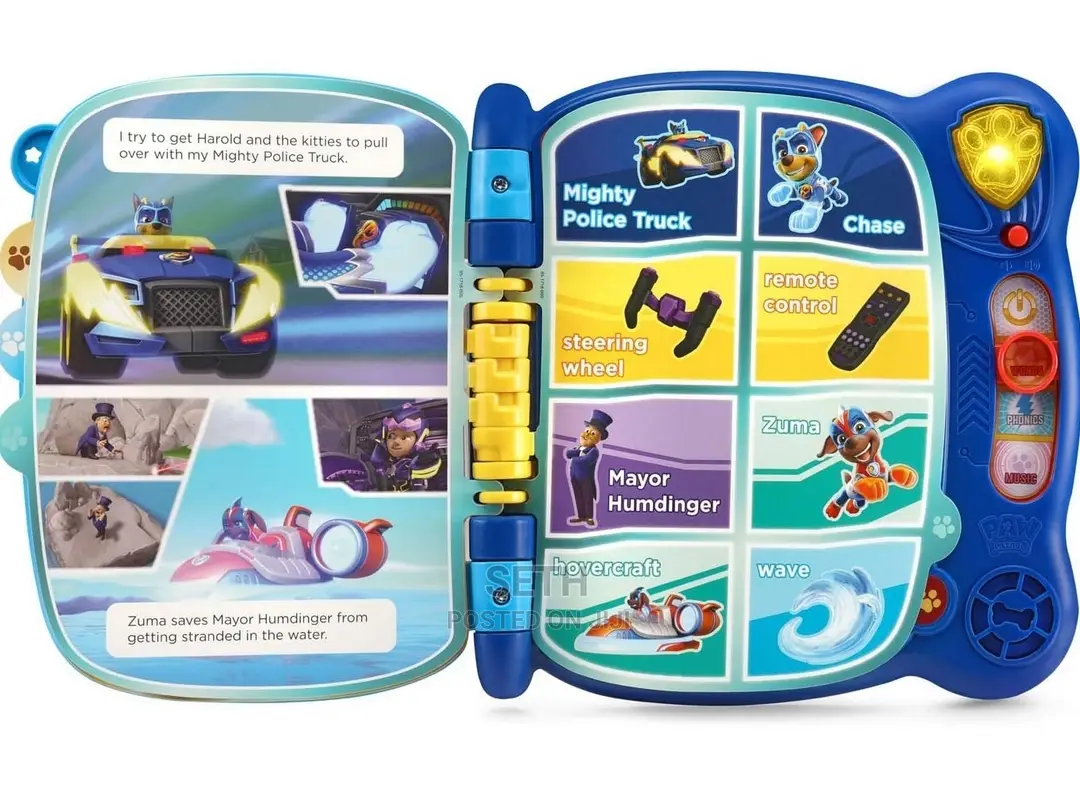 Children Kids Vtech PAW Patrol Mighty Pups Touch and Teach