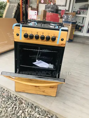 Volcano Light Wooden Rotisserie 4 Gas Oven With Grill