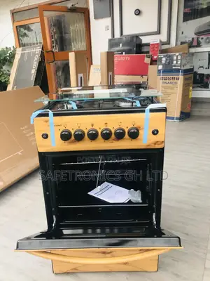 Wooden Light 4 Gas Oven With Grill Volcano