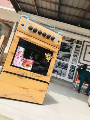 Affordable Wooden Light Volcano Oven With Grill 4 Gas