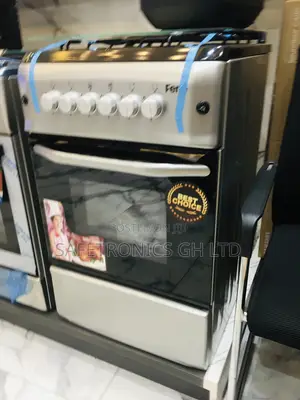 Gray Best Cooker 4 Gas Oven With Grill Ferre 50x55