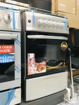 Adorable Oven With Grill Gray 4 Gas Ferre 50x55
