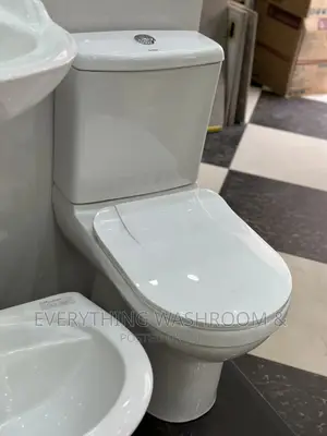 Twyford Water Closet-Close Couple Wc-British Wc-Slim Tank Wc