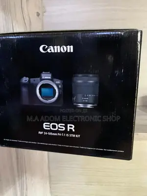 Canon Eos R UHD Vlogging Mirrorless Camera + Lens