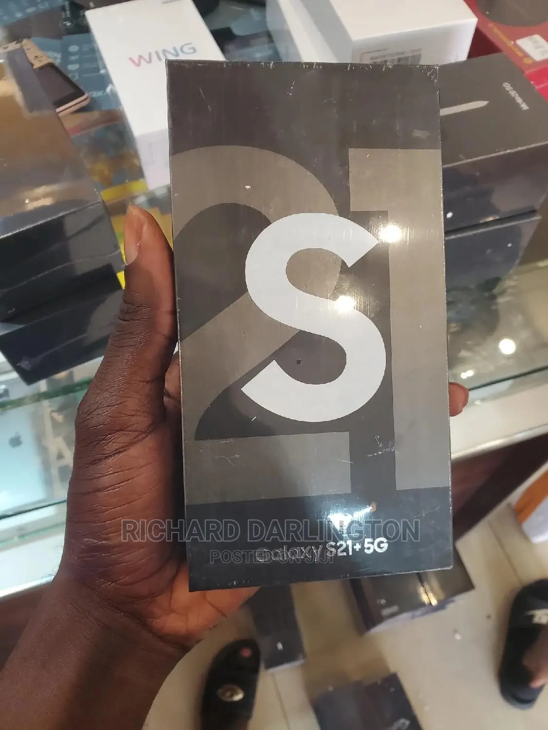New Samsung Galaxy S21+ 5G 128 GB Black