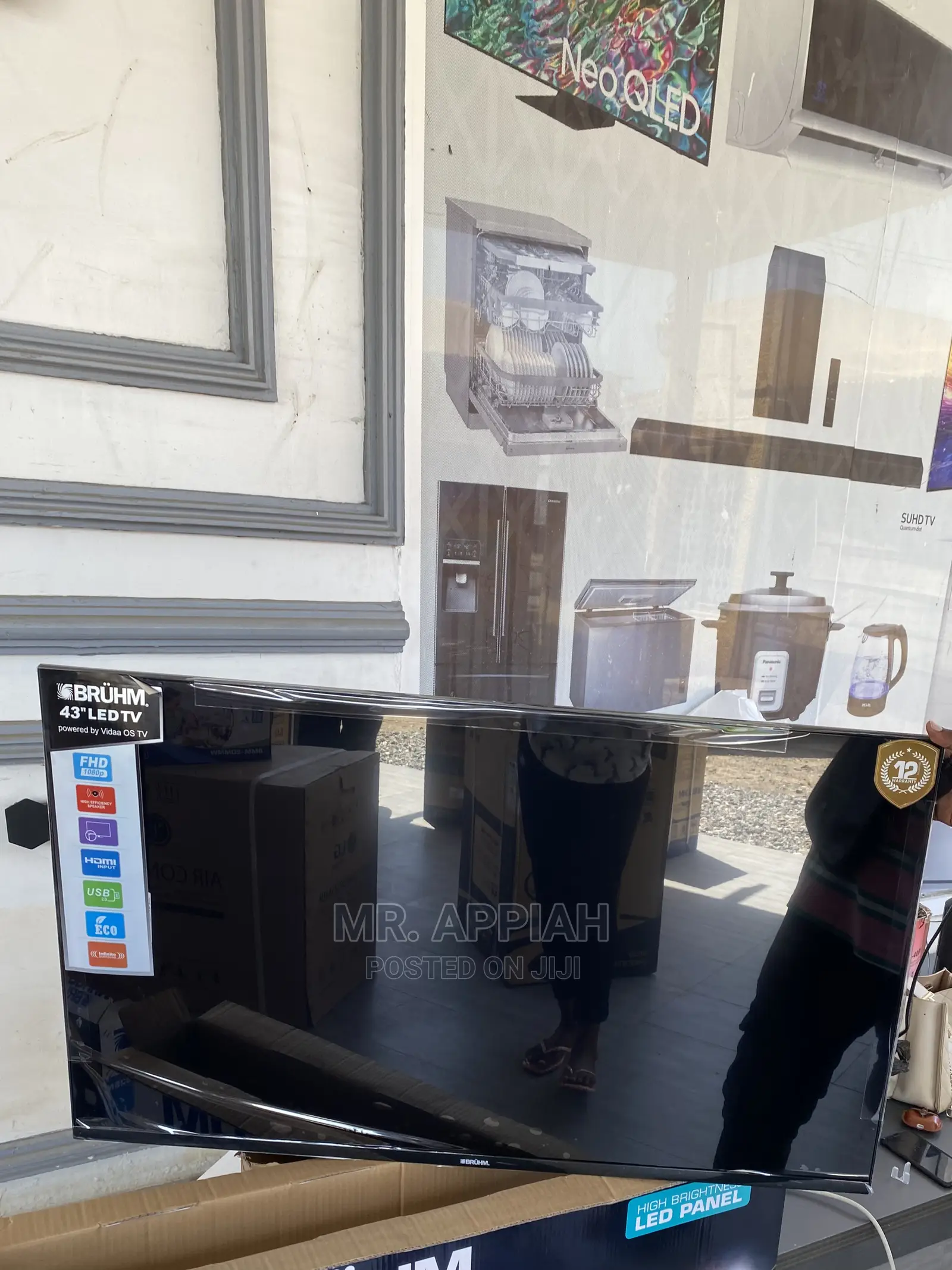 Purchase Original Bruhm(BTF-43sv)43” Full HD Smart Os Tv.