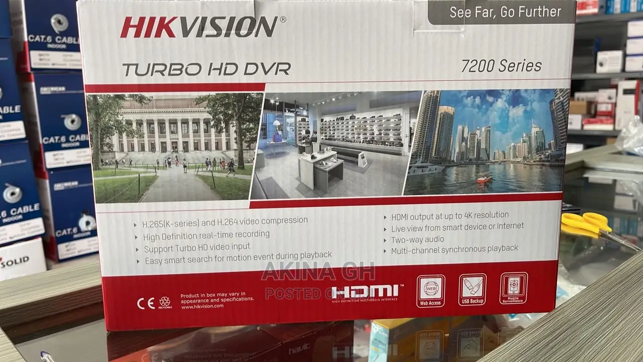 Hikvision 4ch DVR 1080p Turbo Hd Ds-7204hqh1-M1