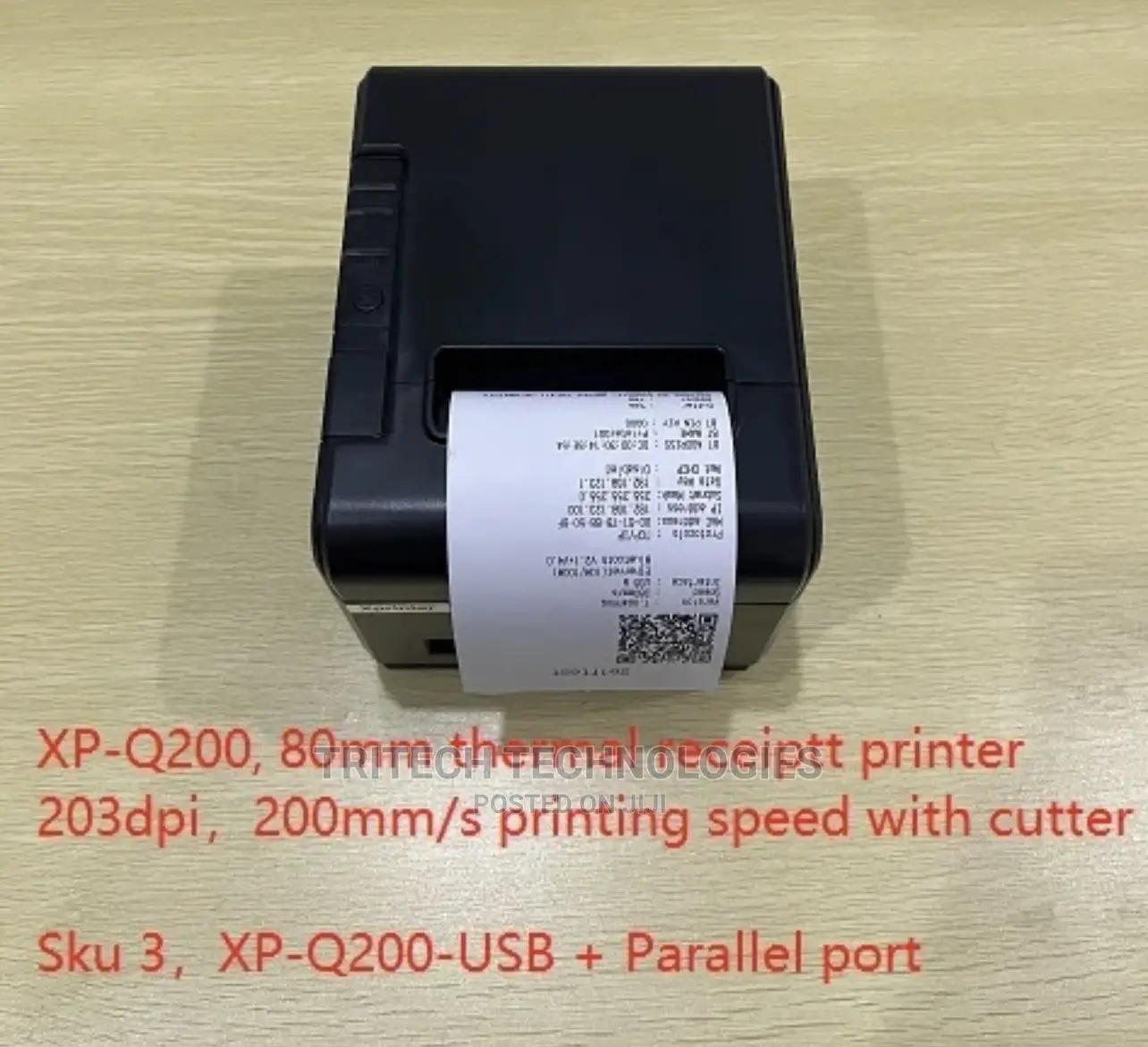 Xprinter 80mm High Thermal Receipt Printer With Auto Cutter