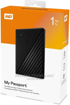 WD My Passport 3.0 USB 1tb External Hard Drives