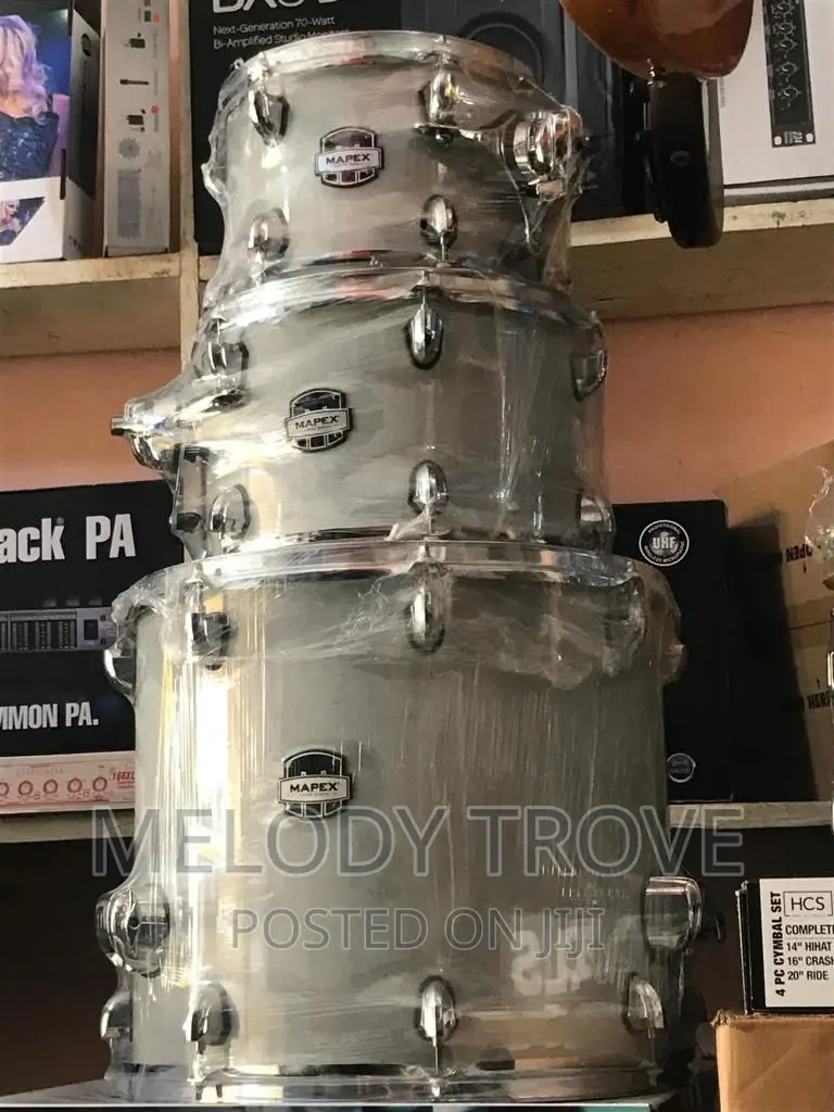 5-Piece Mapex Drumset With Cymbals