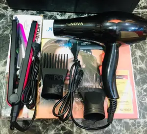Nova Professional Hair Dryer and Straightener