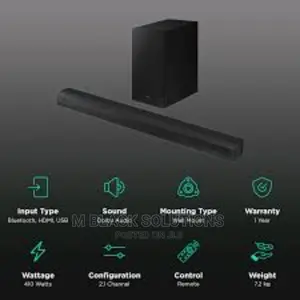 Samsung HW-B550 410W 2.1-Channel Soundbar System