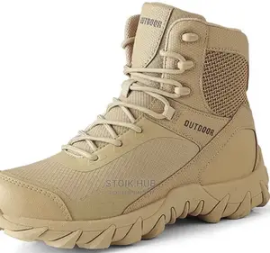 Gokzssoll Women Army Combat Boots (Size 40 EU)