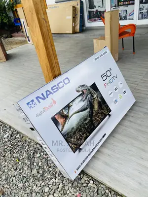 Low Cost  Nasco 50 Inch FHD Digital Satelite LED Tv(Black).