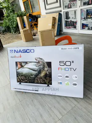 Black,Purchase Original Nasco 50” FHD Digital Satelite Tv