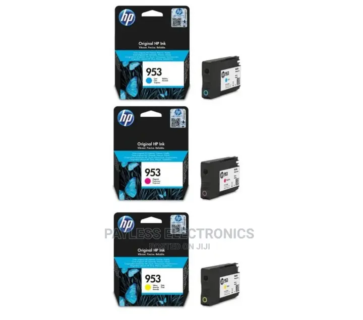 Hp 953 Colours Ink Cartridges