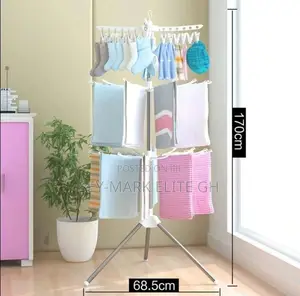 3 Tier Collapsible Umbrella Clothes Drying Rack
