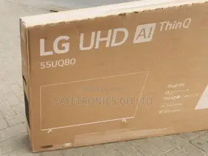 55 Inches UHD UQ80 Lg Smart Crystal LED Glossy Tv