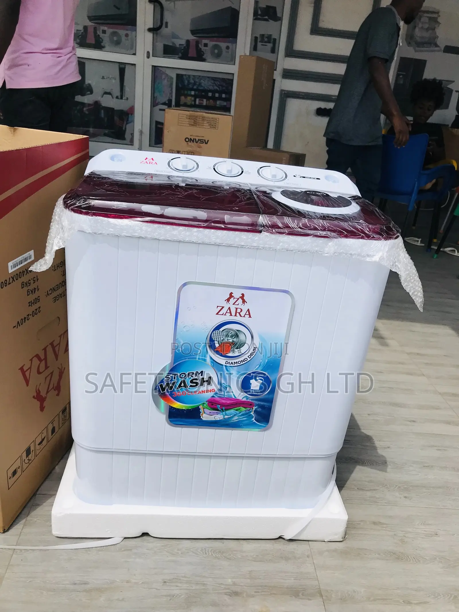 Semiautomatic New Zara Washingmachine Topload 5kg