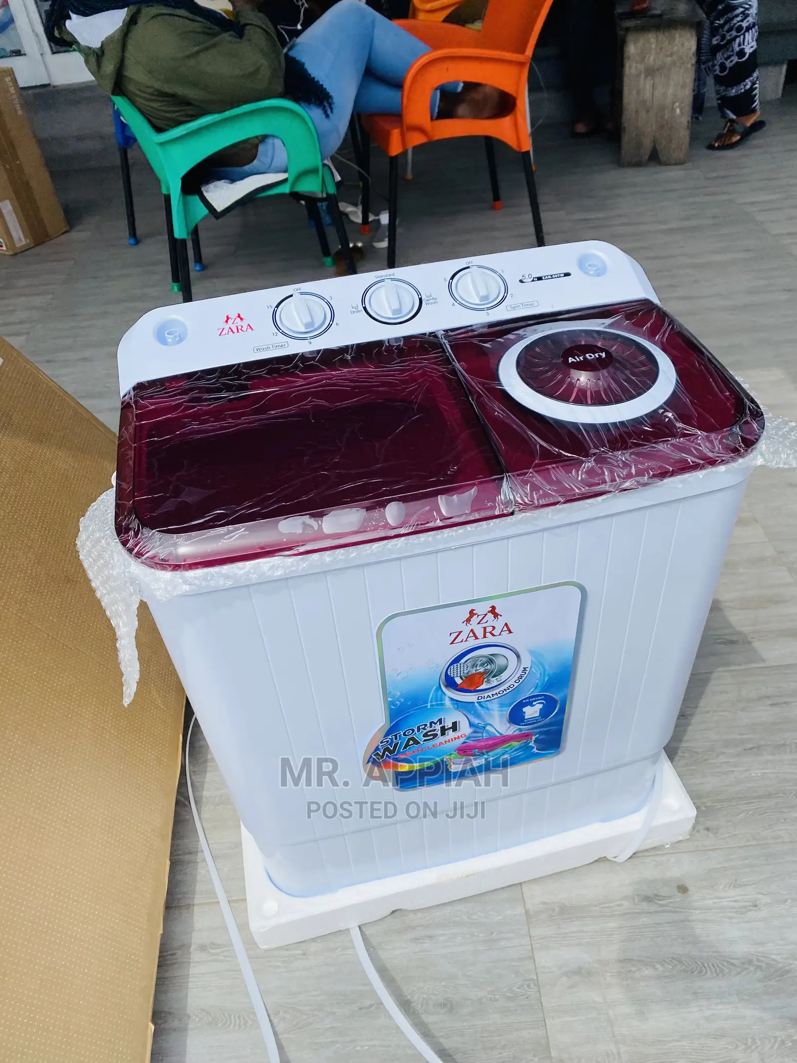 Energy Saving Zara Washingmachine With Spin Dry(5kg)