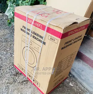 Effective and Reliable Zara 6kg Front Load Washingmachine.