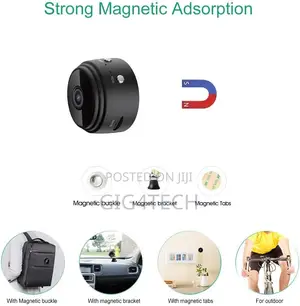 Hidden Mini Spy Camera With Audio and Video Live Feed
