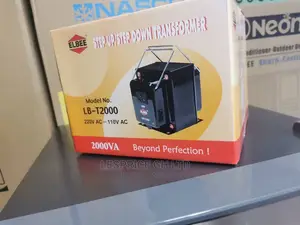 Elbee 2000w/Brand New Step Up/Down