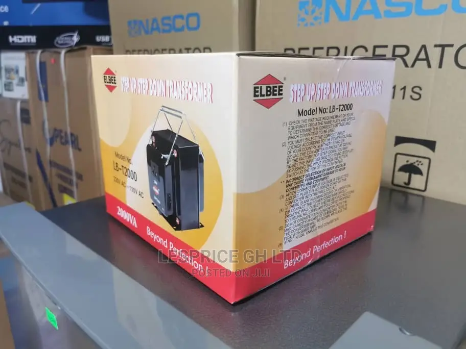 Elbee 2000W Voltage Step Up/Down Transformer