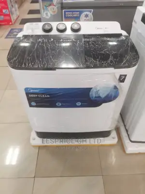 Auto Wash//Midea 7kg Semi Automatic Washer