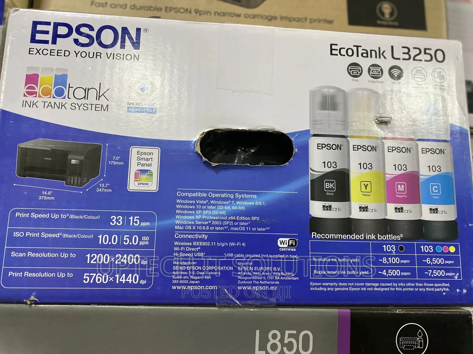 Epson L3250 Wireless Printer