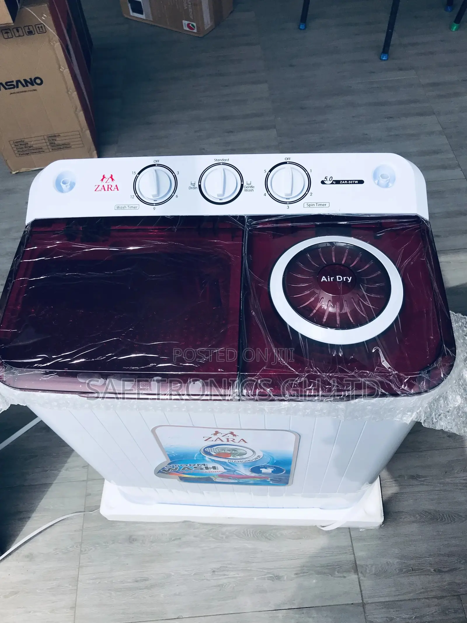 Semiautomatic Topload Washingmachine 5kg Zara