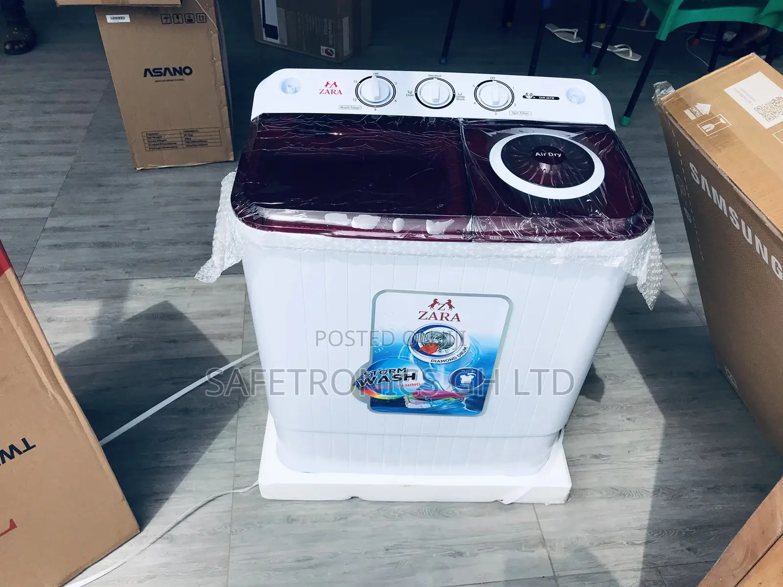 Zara Reliable 5kg Washingmachine Topload Semiautomatic