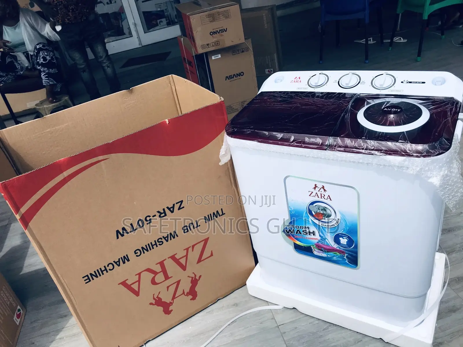 Get Promo on Washingmachine 5kg Topload Semiautomatic Zara