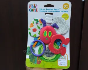 World of ERIC CARLE Mirror Teether Rattle