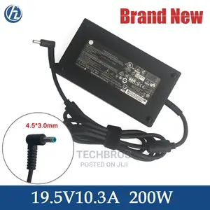 HP ZBOOK Blue Pin Charger 200W