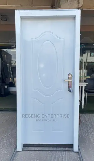 Wood Door With Keys