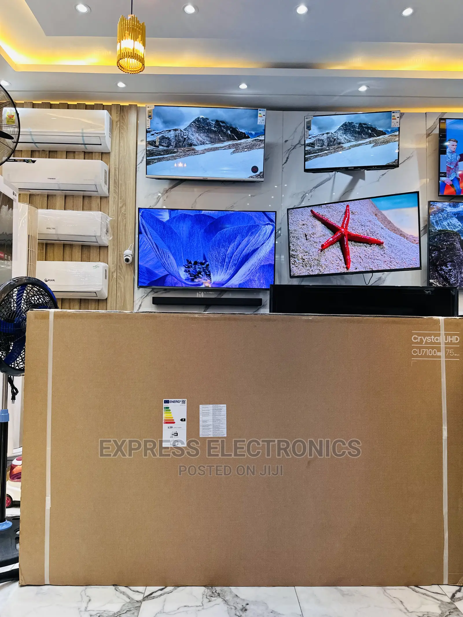 Enjoy  With Bluetooth 2023 75”Cu7172 UHD Smart Samsung