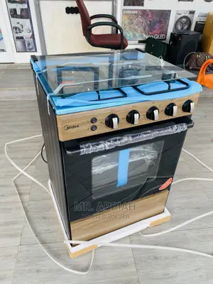 Quality Yet Affordable Midea 4 Gas Cooker + Oven bmg6060-Wd