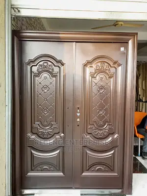 Mic Brown Double Security Door