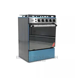 Midea 60×60 4 Burner Auto Ignition Gas Cooker With Grill