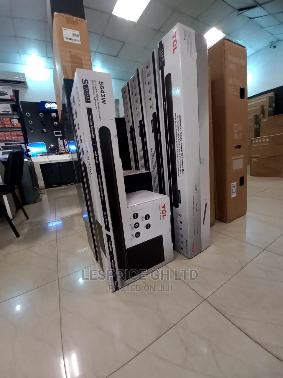 High Quality Sound-TCL Bluetooth Sound Bar